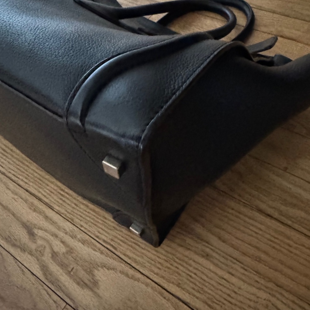 CELINE MINI LUGGAGE BAG - Drummed Calfskin Leather - Black - Picture 11 of 16